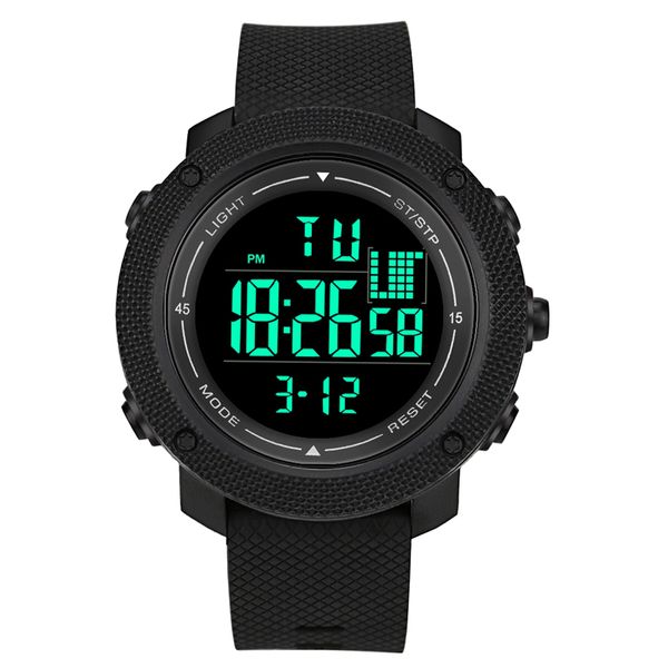 

phyto mens sports watches 30m digital led watch men fashion casual electronics wristwatches man clock relojes, Slivery;brown