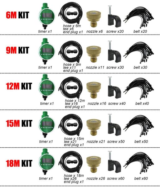 

muciakie low pressure garden watering system system