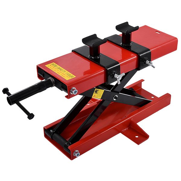 

500kg scissor hoist jack lifting cranes motorcycle repair stand center scissor lift hoist workshop bench lifting tool(450*150mm