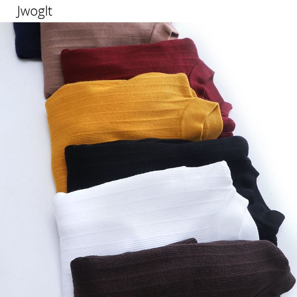 

women's sweaters autumn winter women knitted half turtleneck sweater casual soft jumper korean fashion slim female elasticity pullovers, White;black
