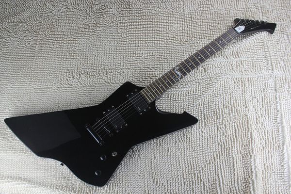 

selling emg battery-powered pickup explore signature series snakebyte james hetfield black electric guitar