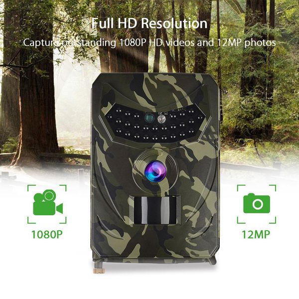 

hunting camera 12mp 1080p scout p trap night vision hunting infraredtrail camera scout wild with cardreader