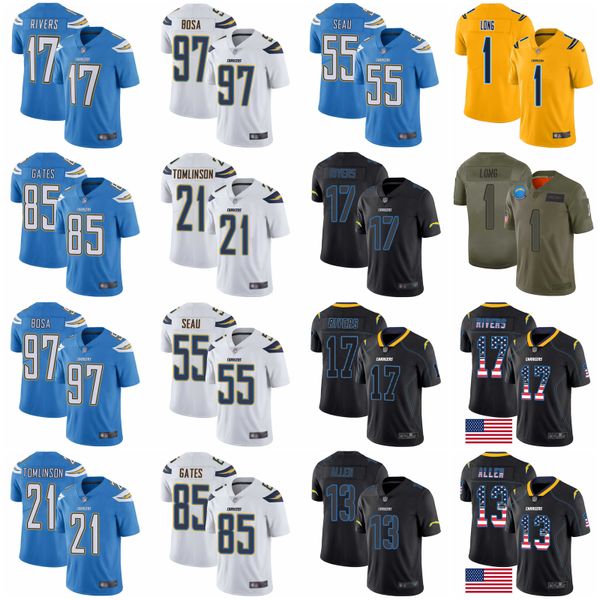 

custom mens women kids los angeles 17 philip rivers 54 melvin ingram lac charger jerseys 21 ladainian tomlinson 13 keenan allen hunter henry, Black;red