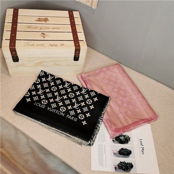 

spring silk scarf 2019 women letter shawl scarf fashion long neck ring christmas gift wholesale 180x90cm, Blue;gray