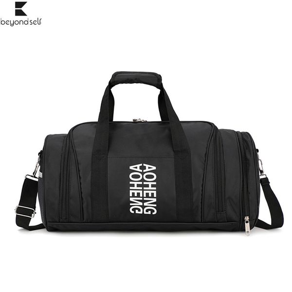 

20l sports fitness bag independent shoes bags men women footwear waterproof travel outdoor sports cylinder bag gym handbag 606