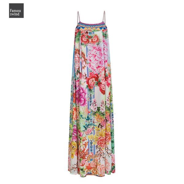 

bohemian floral maxi long dress women spaghetti summer 2019 boho dress holiday beach sleeveless backless dresses plus vestidos, Black;gray