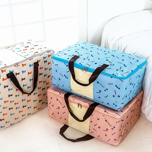

large vintage floral laundry shopping storage tote bag reusable bags zipped keep makeup brushes clean and protected#25