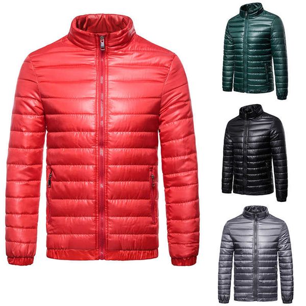 

waterpoof mens puffer вниз packable zipper пальто зимняя куртка ultralight outwear, Black