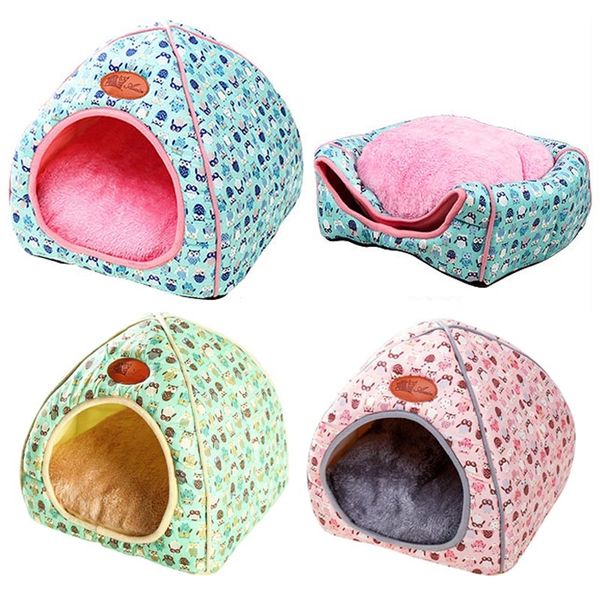 

pets house igloo padded fleece winter warm puppy bed house cave dog cat house kennel sleeping bag bed mat nest winter warm kennels pens