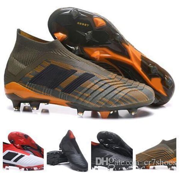 

kids predator 18 18.1 fg soccer cleats chaussures women football boots mens high soccer shoes predator 18 new hot
