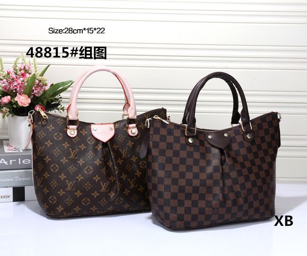 

designer women large capacity leather handbags lady shopping casual tote bags shoulder bag purse 48815