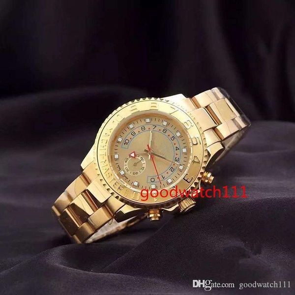 

golden luxury watches brand wrist watch 3a 40mm automatic movement mechanical mens stainless steel wristwatch sapphire glass timer, Slivery;brown