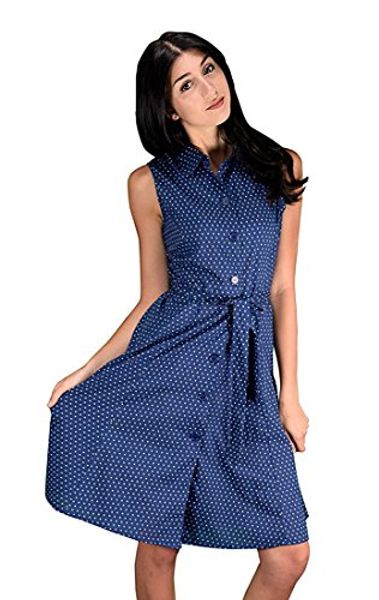 

платье peach couture для женщин с пуговицами и рабочим платьем из ткани 100% хлопок, Black;gray