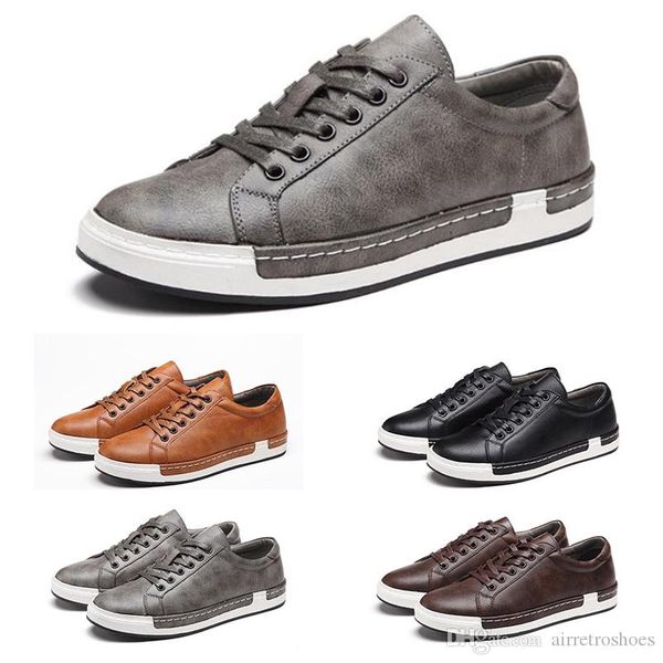 

new fashion casual shoes platform triple white sneaker combination shoes mens fashion skateboarding sneakers size 40-46 main2, Black