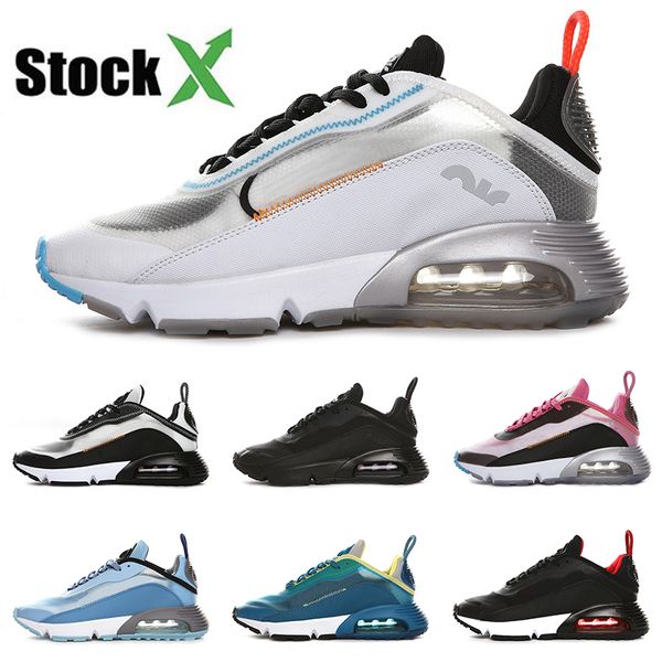 

stock x brand mens womens silver 2090 running shoes b30 trainers oreo bred light blue triple black designers sports sneakers