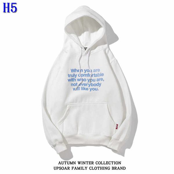 

women men brand fashion hoodies 2019 trend sweater mens fashion letter printing with big pocket hoodies 5, Black