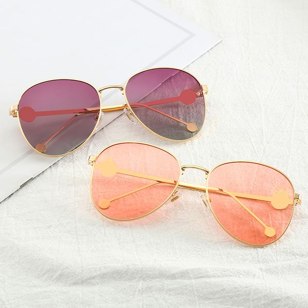 

luxury- new brand designer sunglasses for women luxury sunglasses fashion tide burst big frame bright color reflective high-quality sunglass, White;black