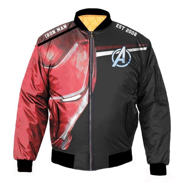 

brand bomber jacket men pilot 3d thick cotton pilot bomber jacket men windbreaker coat men jackets plus size s-3xl, Black;brown