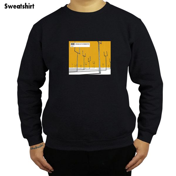 

*new* muse men sweatshirt origin of symmetry small medium large hoody fashion casual o-neck hoodies sbz4437, Black