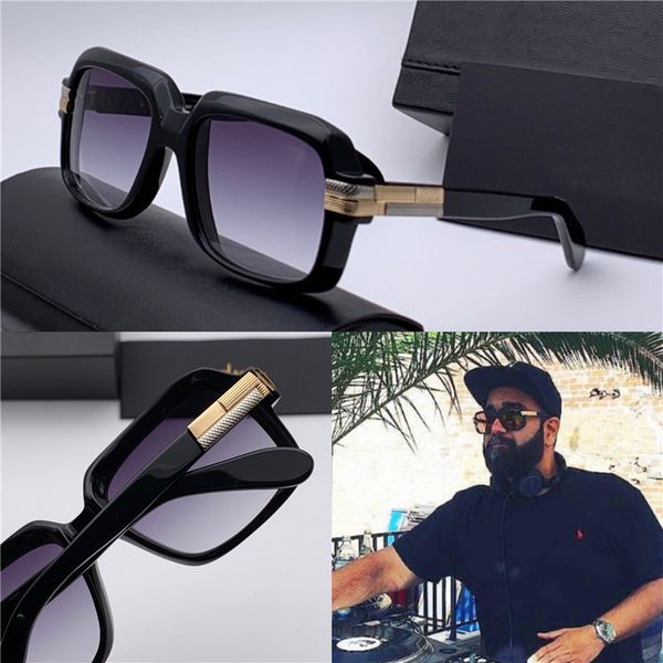 

fashhion design sunglasses 607 square simple style classic vintage popular style selling uv400 protective glasses with box, White;black