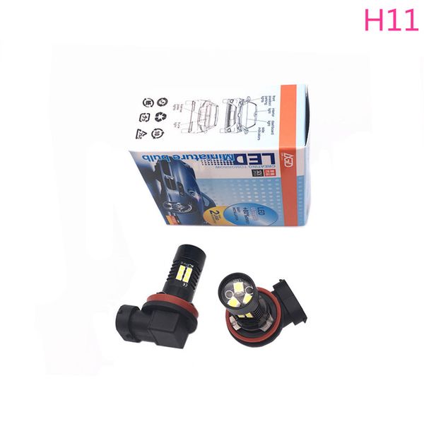 

2x led h11 1200lm 6000k fog lights bulb 12v 24v for mondeo 2013 2014 for lacrosse 2013 2014 2015 2016