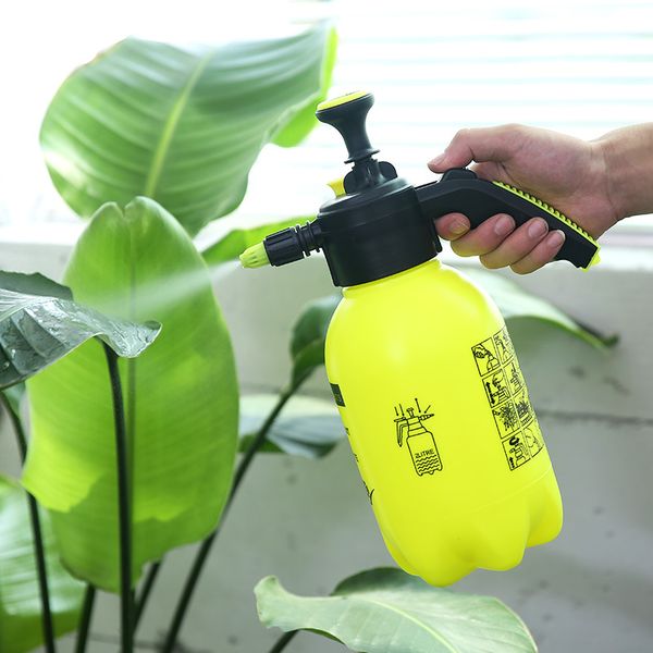 

2l high pressure spray bottle mini garden spray kettle plant flowers watering can plastic sprayer gardening tools