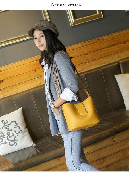 

широкополосный ведро сумка сумка мешок женщин к 2020 году новые моды случайные плечо диагональ женщин