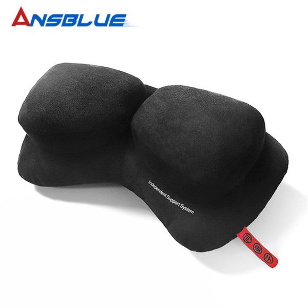 

car hearest 2 in 1 twin pillow human engineering breathable car pillow neck protection interior accessories universal