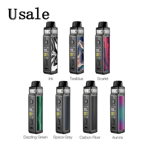 

VOOPOO Vinci X Mod Pod System Kit 5.5 ml картридж новый PnP-VM4 PnP-VM1 сетчатая катушка с 70W Gene Chip 0.96 дюймовый экран 100% оригиналы