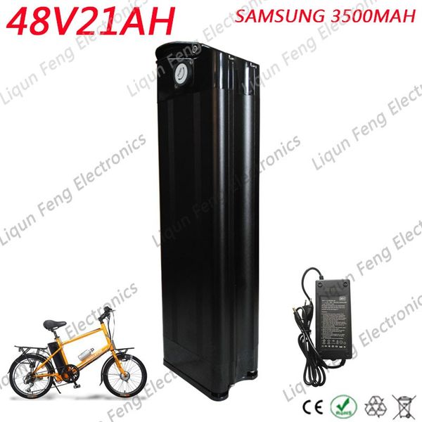 

1000w 48v 21ah electric bike battery 48v li ion battery pack 48v ilver fi h cooter battery u e am ung 35e 18650 cell 30a bm