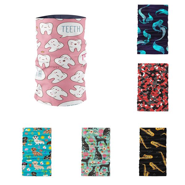 

neck gaiter tubular masks seamless magic scarf cycling bandana women male outdoor sports camouflage designer buffe