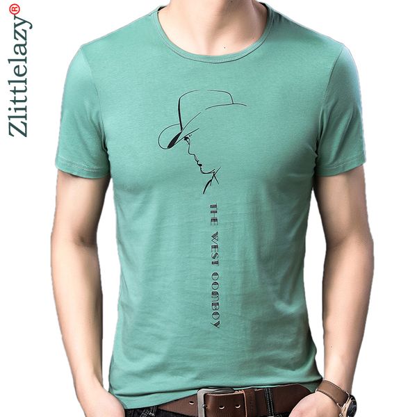 

2019 brand casual summer cowboy short sleeve t shirt men streetwear tshirt fashion fitness t-shirt jersey mens tee shirts 41610, White;black