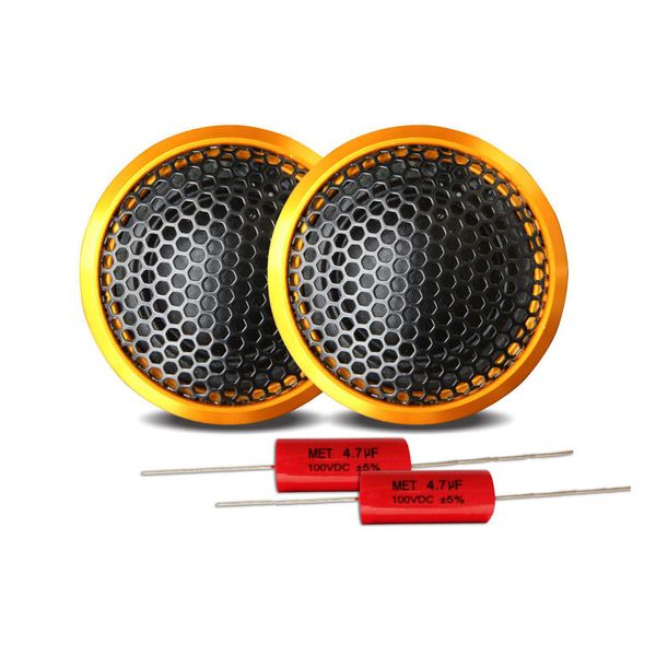 

25mm asv silk dome tweeter with aluminum case high end car audio high sensitivity horn tweeter speakers full range music speaker