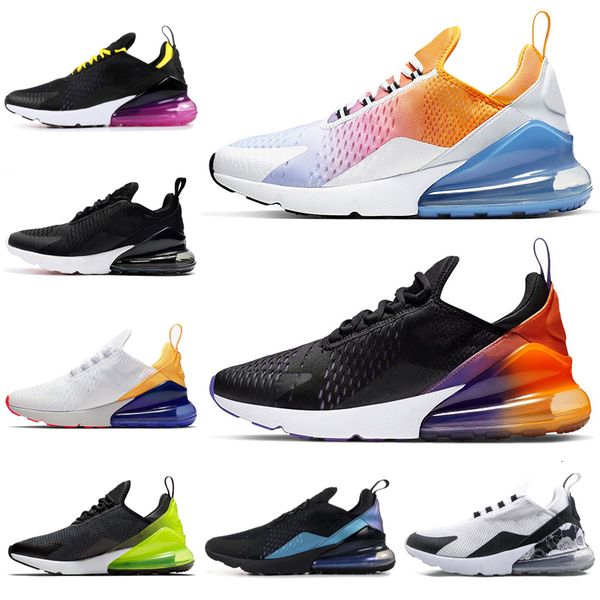 

2019 floral running shoes for women men shoes se triple black white rainbow heel volt orange mens trainer sport sneakers 36-45