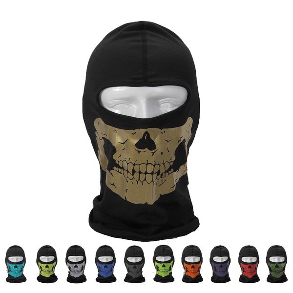 

motorcycle ghost skull reflective mask tactical army mask riding bike quick-drying cycling cool fashion party