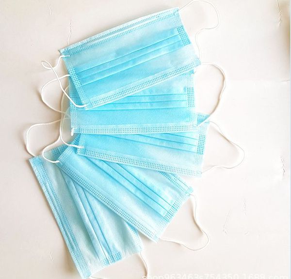 

одноразовые защитные маски dust proof анти allergy влагоизолирующие нетканые маски spatter proof одноразовая daily маска eea1394-4