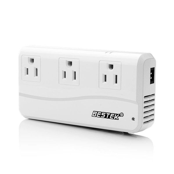 

bestek 200w пѬеобѬазоваел пиани dc 12v к ac 220v 4.2a 4 поѬа usb - белй