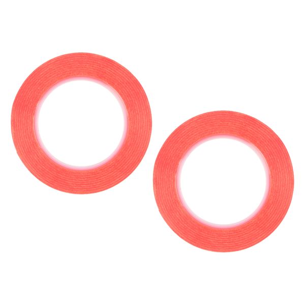 

2x red double sided adhesive tape mobile phone computer screen repair 5mm