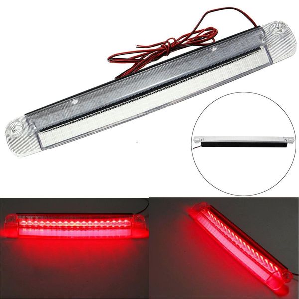 

unverisal 12v 5w car 18 led car reversing lights rear tail third brake slight high mount lamp red 1210