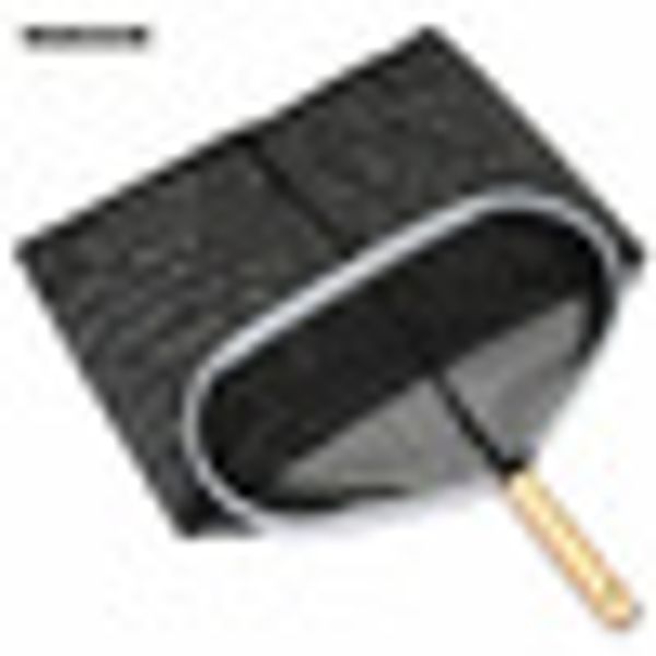 

heavy duty leaf leaves rake mesh frame net skimmer cleaner swimming pool spa tool new swimming pool cleaning pond bag rake net