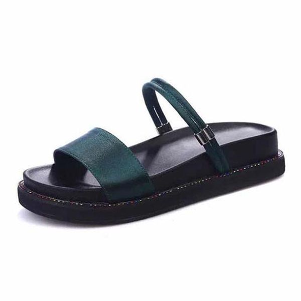 

with box woman slippers heels shoe sandals real leather slippers fashion scuffs slippers casual shoes dhl pt296, Black