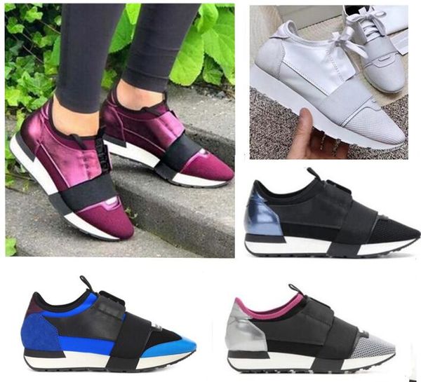 

2019 sell paris fashion casual shoes kanye west men women fashion low-sneakers genuine leather designer 34-47, Black