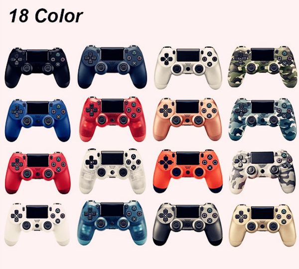 

shock 4 wireless controller gamepad for ps4 joystick with retail package logo game controller