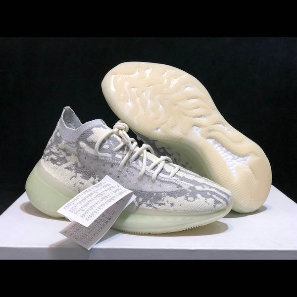 

2020 kanye west shoes 380 v3 380s alien wave runner white black clay zebra mens running shoes women desinger sneakers trainers size 36-46