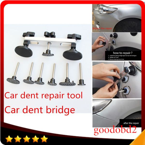 

pdr paintless dent car repair tools pulling bridge dent removal pdr tool kit newly design with 7x tabs for car body repair tool