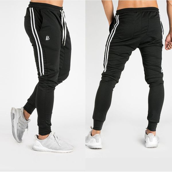 

run jogging pants men black joggers gym training running pants men striped sportswear sweatpants track pants sport trousers