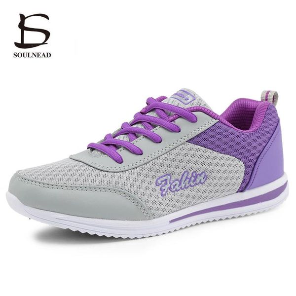 

lightweight running shoes women summer stitching light breathable sneakers walking shoes girls outdoor sports size 35-42