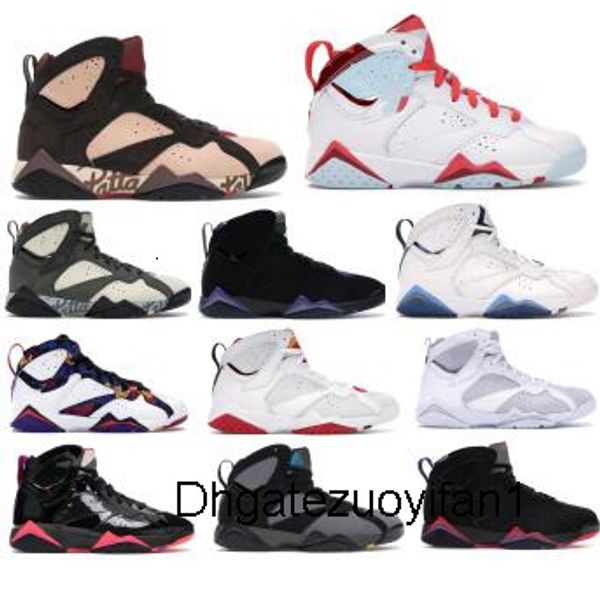 

mens 7 basketball shoes patta icicle shimmer bordeaux hare z mist nothing but net pure platinum brown patent 7s zapatos sneakers