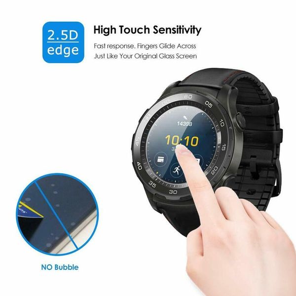 

2/5/10pcs tempered glass screen protector films and 5v magnetic suction charging usb cable fit huawei gt smart watch accessories