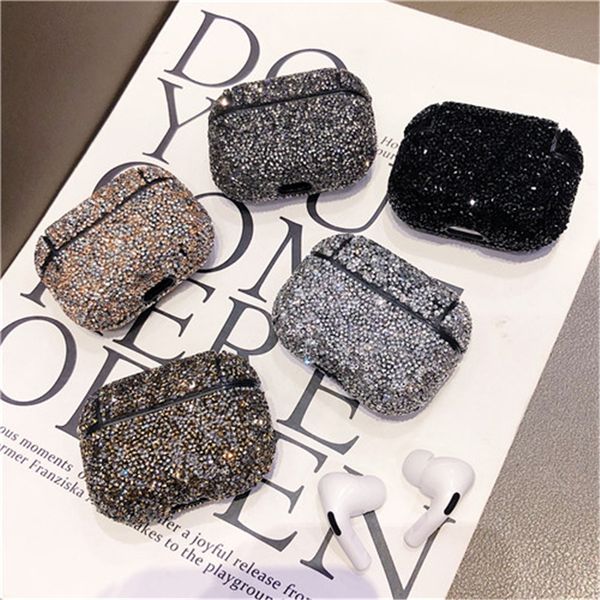 

stock x luxury shining bing glistening wave point airpods 3 6 цветов чехол для apple airpods pro чехол для air pods pro